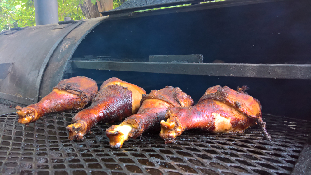 Four Smoked Turkey Legs